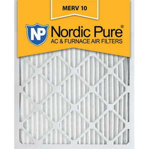 lot 996 image: Nordic Pure 16x20x1 (15_12x19_12) Pleated MERV 10 Air Filters 6 Pack