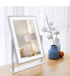 lot 1034 image: Lighted Makeup Mirror Hollywood Mirror Vanity Makeup Mirror with Light Smart Touch Control