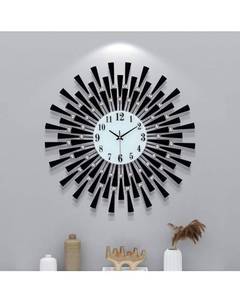 lot 1036 image: FLEBLE Large Wall Clocks for Living Room Decor Modern Big Silent Wall Clocks Battery Operated