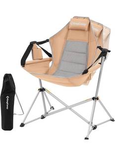 lot 1079 image: KingCamp Camping Hammock Chair,Lightweight Aluminum Alloy Foldable Swing Chair. Retails $128
