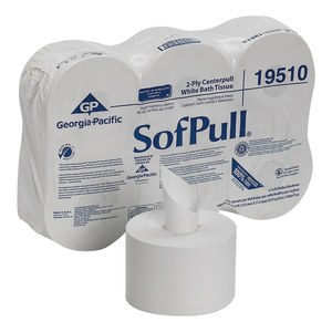 lot 1120 image: Georgia Pacific Professional 19510 High Capacity Center Pull Tissue, 1000 Sheets