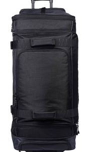 lot 1126 image: Amazon Basics Unisex Adults Travel Duffels Black 35. Retails $199