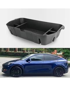 lot 1134 image: Tesla Model Y Front Trunk Organizer Frunk Storage Organizer Front Trunk Mat Storage Box. Retails $119