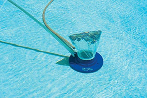 lot 707 image: Poolmaster 28300 Big Sucker Swimming Pool Leaf Vacuum, Blue