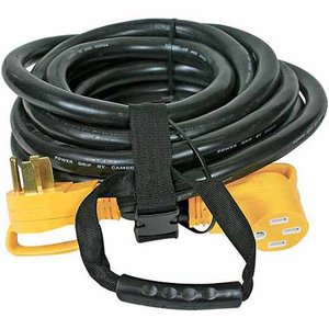 lot 815 image: Camco 55195 RV 30 50-Amp Male and 50-Amp Female PowerGrip Extension Cord