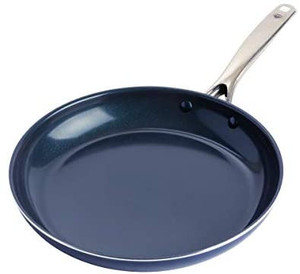 lot 820 image: Blue Diamond Cookware Diamond Infused Ceramic Nonstick 12 Frying Pan Skillet