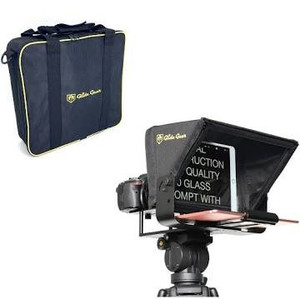 lot 927 image: Glide Gear TMP100 Adjustable iPad Tablet Smartphone Teleprompter Beam Splitter 7030 Glass w Carry Case No Plastic All Metal  No Assembly Required