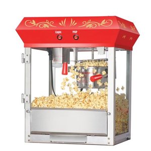 lot 1001 image: Great Northern Popcorn Red Foundation Top Popcorn Popper Machine, 6 Ounce
