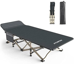lot 1116 image: ATORPOK Camping Cot for Adults Comfortable, Tent Folding Cot for Sleeping, Lightweight Folding Bed