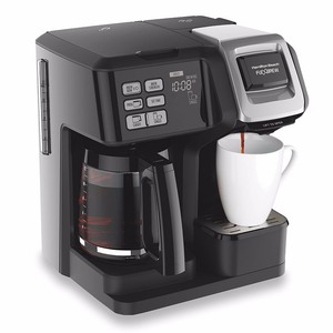 lot 1134 image: Hamilton Beach FlexBrew 2-Way Coffee Maker