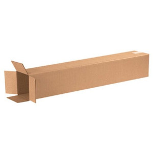 lot 1214 image: 25 Pack - 6in x 6in x 40in Cardboard Shipping Boxes
