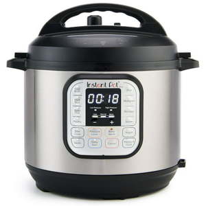 lot 1305 image: Instant Pot - Duo 3 Quart 7-in-1 Multi-Use Pressure Cooker - BlackStainless Steel