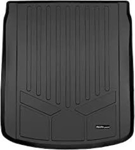 lot 1327 image: SMARTLINER All Weather Custom Fit Black Cargo Trunk Liner Compatible With 2019-2022 Audi A6S6RS 6 Avant