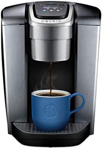 lot 2114 image: Keurig K-Elite Coffee Maker, Single Serve K-Cup Pod Coffee Brewer, With Iced Coffee Capability, Brushed Silver