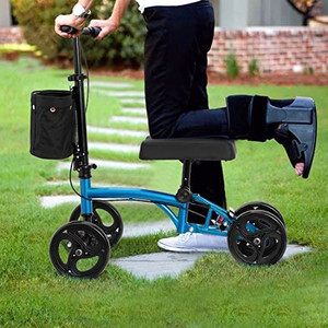lot 2206 image: Elenker Economy Knee Scooter - Steerable Knee Walker, Foldable Knee Scooters for Foot Injuries
