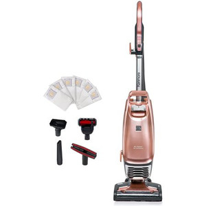 lot 3100 image: Kenmore BU4050 Intuition Bagged Liftup Upright Vacuum Rose Gold