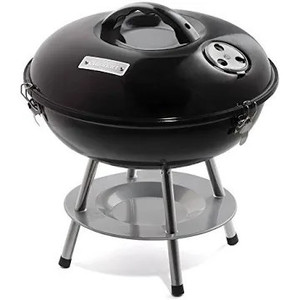 lot 3211 image: Cuisinart Portable Charcoal Grill Black