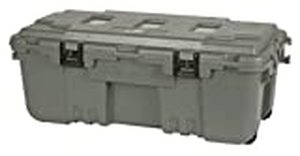 lot 3229 image: Plano 108qt Storage Trunk Green