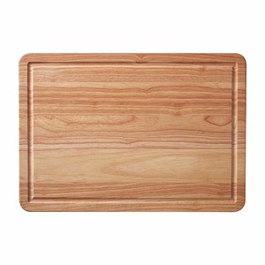 lot 3232 image: Farberware 14 -inch x 20 -inch Wood Cutting Board with Perimeter Trench