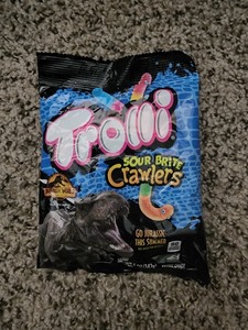 lot 3829 image: TROLLI, SOUR BRITE CRAWLERS, GUMMI CANDY (5 pack)