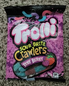 lot 3839 image: Trolli Sour Brite Crawlers, VERY BERRY