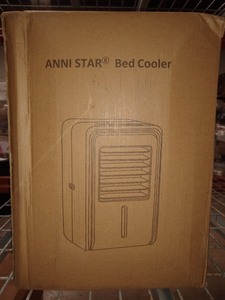 lot 3323 image: ANNI STAR 2021 Mattress Cooling Pad for Night Sweats, Chilled Mattress Topper Water Cooling System Ideal for Hot Sleepers, 100% Cotton, 75�� L x 39�� W