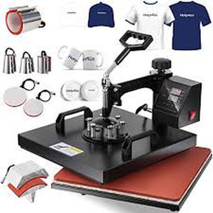 lot 3332 image: Findcolor Pro 8 in 1 Heat Press Machine 15x15 Combo Teflon-Coated, Upgrade Slide Out Drawer Tshirt Press, Premium Aluminum Hat Press, Multifunction Swing Away Heat Transfer Press for T ShirtsCapMugPlate