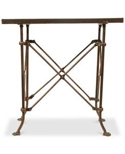 lot 2984 image: Creative CoOp 20H Bronze Metal Table