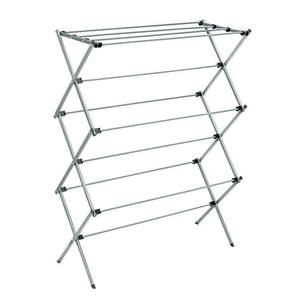 lot 2887 image: Oversize Collapsible Clothes Drying Rack