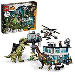 lot 2903 image: LEGO Jurassic World Dominion Giganotosaurus & Therizinosaurus Attack 76949 Building Toy Set Fun for Kids Aged 9 and up (658 Pieces) (B09JHT6XWS)