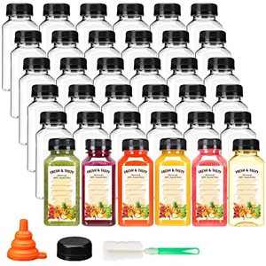 lot 2892 image: Bakhuk Small Juice Bottles 36pcs 8oz