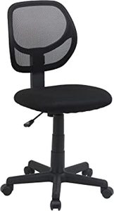 lot 2928 image: Amazon Basics Office Chair Black