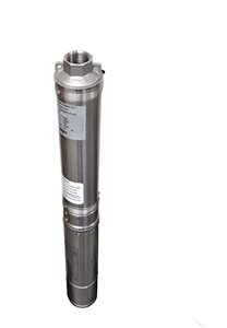 lot 2948 image: Hallmark Industries MA0343X-4 Deep Well Submersible Pump, 12 hp, 110V, 60 Hz, 25 GPM, 150 Head, Stainless Steel, 4