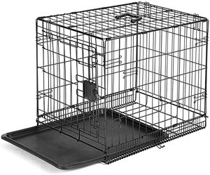 lot 2950 image: Amazon Basics Animal Crate 22in