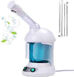 lot 2973 image: Facial Steamer, Nano Ionic Face Steamer with 360°Rotatable Sprayer,Portable Facial Steamer for Salon and Spa