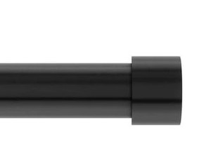 lot 3042 image: Umbra 245977-111 Cappa 1 Rod 120-180 Brunished, Black