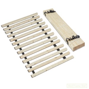 lot 3050 image: 2.5x60 Inch Bed Slats, 13 Total