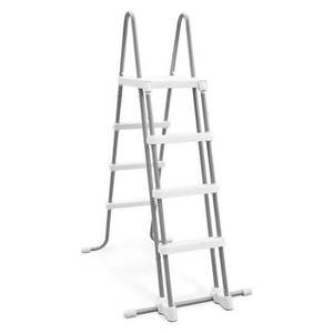 lot 2181 image: Intex 28076E Deluxe Pool Ladder with Removable Steps for 48 Inch Depth Pools
