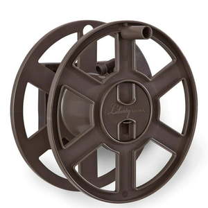 lot 1416 image: Liberty Basics Wall Mount Basic Hose Reel, Brown, 16 W