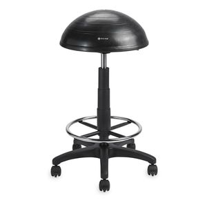 lot 1426 image: Gaiam Balance Ball Chair Stool, Half-Dome Stability Ball