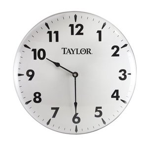lot 2308 image: Taylor Precision Products 18-inch Extra Large Metal Clock