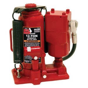 lot 2346 image: Torin TA91206 12 Ton Air Hydraulic Bottle Jack