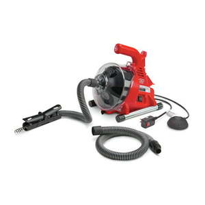 lot 2998 image: PowerClear 0.5 Amp 34 in. - 1 12 in. Corded Drain Cleaning Machine