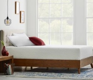 lot 2179 image: 79x59 Inch Memory Foam Topped Mattress