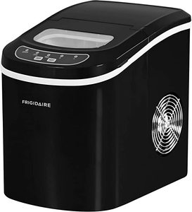 lot 2169 image: Frigidaire Ice Maker , Black, 9.5 x 14.1 x 12.9 - Retail $119.75