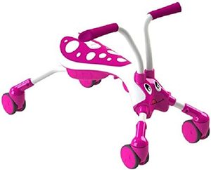 lot 2198 image: Scramblebug Candy  4-Wheel Balance Bike  Designed for Toddler Balance and Confidence