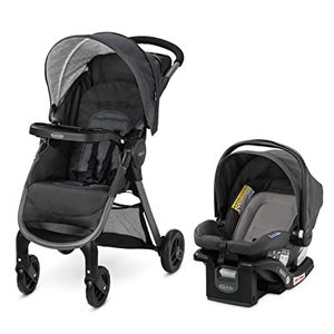 lot 2285 image: Graco Fastaction SE Travel System - Retail $234.99