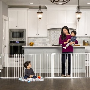lot 2287 image: Regalo 2 in 1 Super Wide Safety Gate and Play Yard