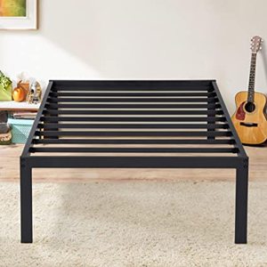lot 2320 image: OleeSleep 16in Dura Metal Bed Frame Twin