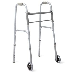 lot 5361 image: Medline 2 Button Folding Walker